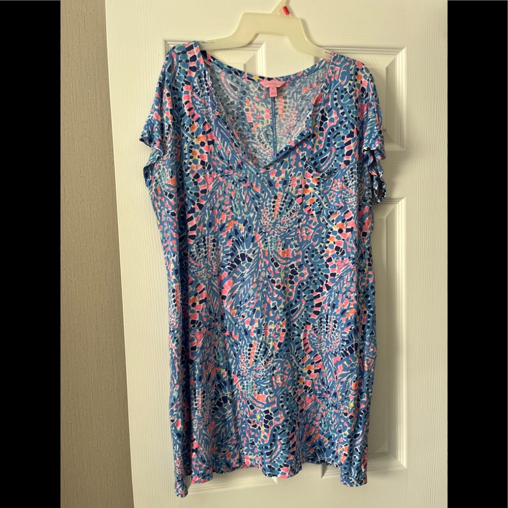 Lilly Pulitzer EUC V Neck Dress